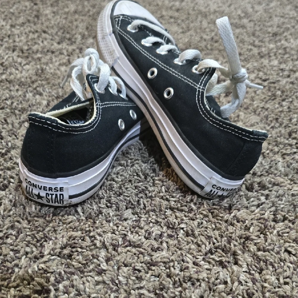 Converse Black and White Kids Sneakers